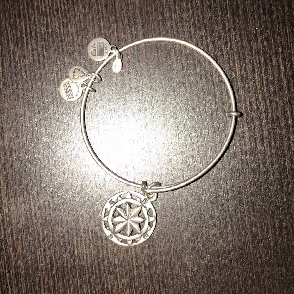 Alex and Ani compass bracelet